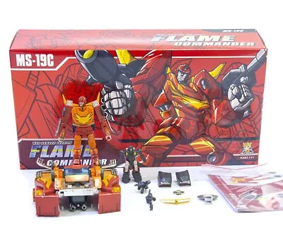 MechFansToys MS-19C MS19C Rodimus Prime War Damage Ver. Hot Rod Figure in stock - Image 1 of 4