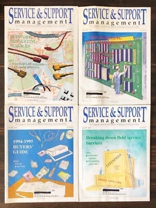 1994 Service & Support Management Magazine, Lot of 7 - Picture 1 of 4