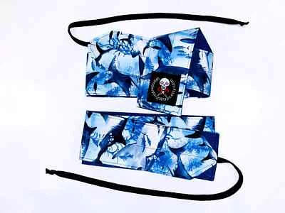 Shark Great White Wrist Wraps for CrossFit, Calisthenics, Gym, Weightlifting - Image 1 of 4
