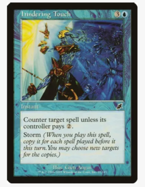 Hindering Touch Vintage Magic the Gathering  (x4) PLAYSET MtG Scourge! - Image 1 of 1