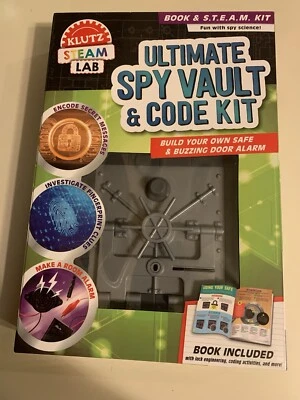 Klutz Ultimate Spy Vault & Code Kit: Maker Lab STEM 套件 全新  — 第 1/4 张图片
