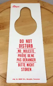 Vintage IMART Innkare Hotel nicht stören Klapptürschild Bitte schminken Zimmer - Bild 1 von 5