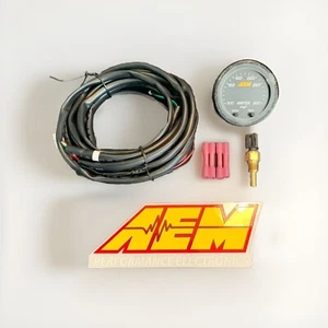 AEM 30-0302 X-Series Electronic 300F/150C Water Temperature Gauge Meter - Picture 1 of 1