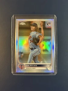 2022 Topps Chrome Sonic Base Refractor #48 Joe Ryan - Minnesota Twins - Picture 1 of 2