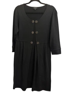 Tahari ASL sweater dress size L runs like M preppy, minimalist, regency - Picture 1 of 8