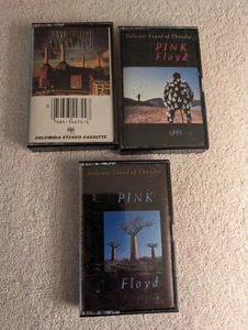 Pink Floyd Delicate Sound of Thunder & Animals Cassettes - Picture 1 of 4