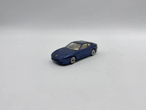 MODELLINO AUTO FERRARI 456 GT BLU 1992 - BURAGO - SCALA 1:43 "NO BOX" - Foto 1 di 4