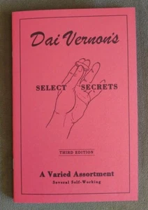 Select Secrets by Dai Vernon (Self-working and sleight of hand magic) - Picture 1 of 4