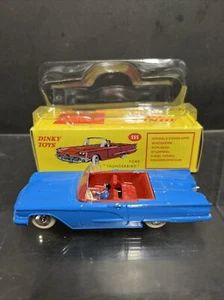 Atlas Dinky Toys Collection Ford Thunderbird Blue 555 New boxed - Picture 1 of 16