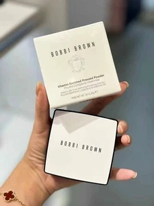 Bobbi Brown Vitamin Enriched Pressed Powder - Yellow - 8 g/.28 oz Full Size NIB - Picture 1 of 3