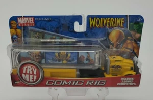 2006 Marvel X Men Wolverine Die-Cast Comic Rig & Comic Strips NIP - Picture 1 of 4