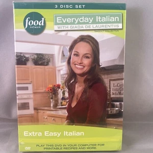 Food Network Giada De Laurentiis Everyday Italian with 3 Disc Set New Sealed - Imagen 1 de 4