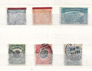 CANAL ZONE - LOT OF VERY OLD STAMPS