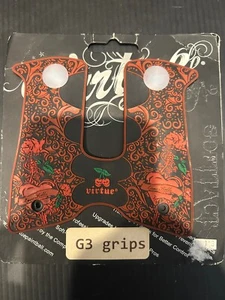 NEU!! Virtue SoftTact Waffengriffe Griffgriff für G3 Marker - rot/schwarz - Bild 1 von 2