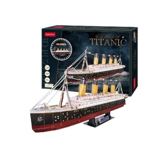 6944588205218 CubicFun Cubic Fun 3d Puzzle Titanic LED - Picture 1 of 5