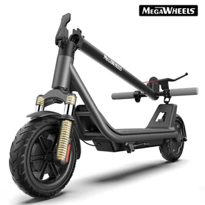 Electric Scooter for Adults Teens Folding E-Scooter Commuter W/ Front Suspension - Picture 1 of 14