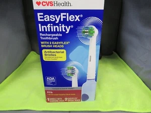 CVS EasyFlex Infinity Electric Rechargeable Oscillating Toothbrush, 2 Brush Head - Picture 1 of 2