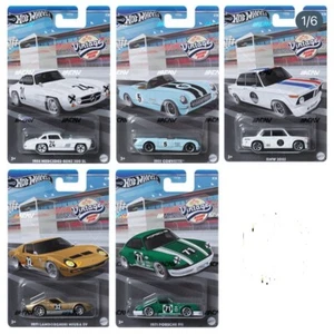 HOT WHEELS DE COLECCIÓN RACING CLUB - JUEGO DE 5 - PORSCHE 911, BMW, MERCEDES ETC. - Imagen 1 de 6