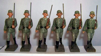 Lineol 6 soldados alemanes marchando #2 Foto 1 de 2