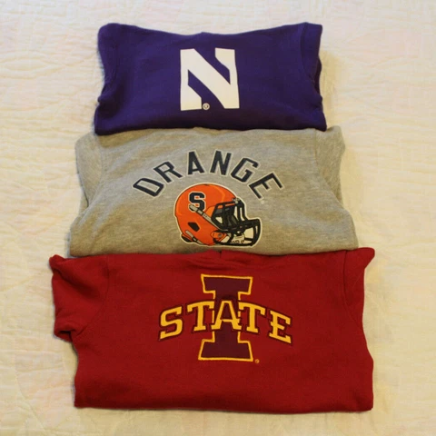 NWT Boys NCAA  GEN2 L/S Cotton Hoody Sweatshirt Multiple Styles, Teams & Sizes! Cover