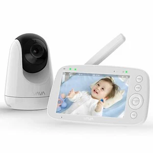 Monitor de bebé VAVA VA-IH006 720P 5" HD con cámara y batería de audio 4500 mAh - Imagen 1 de 6