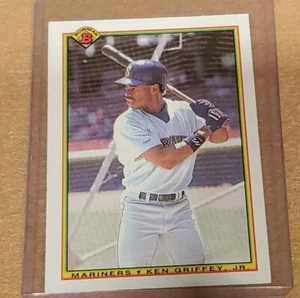 Ken Griffey Jr. 1990 Bowman Topps #481 Seattle Mariners - Picture 1 of 2
