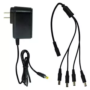 SPF-CAMP-2A Camera Adapter with 4-Way Power Splitter Black - Picture 1 of 5