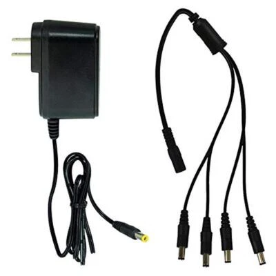 SPF-CAMP-2A Camera Adapter with 4-Way Power Splitter Black - Image 1 of 4