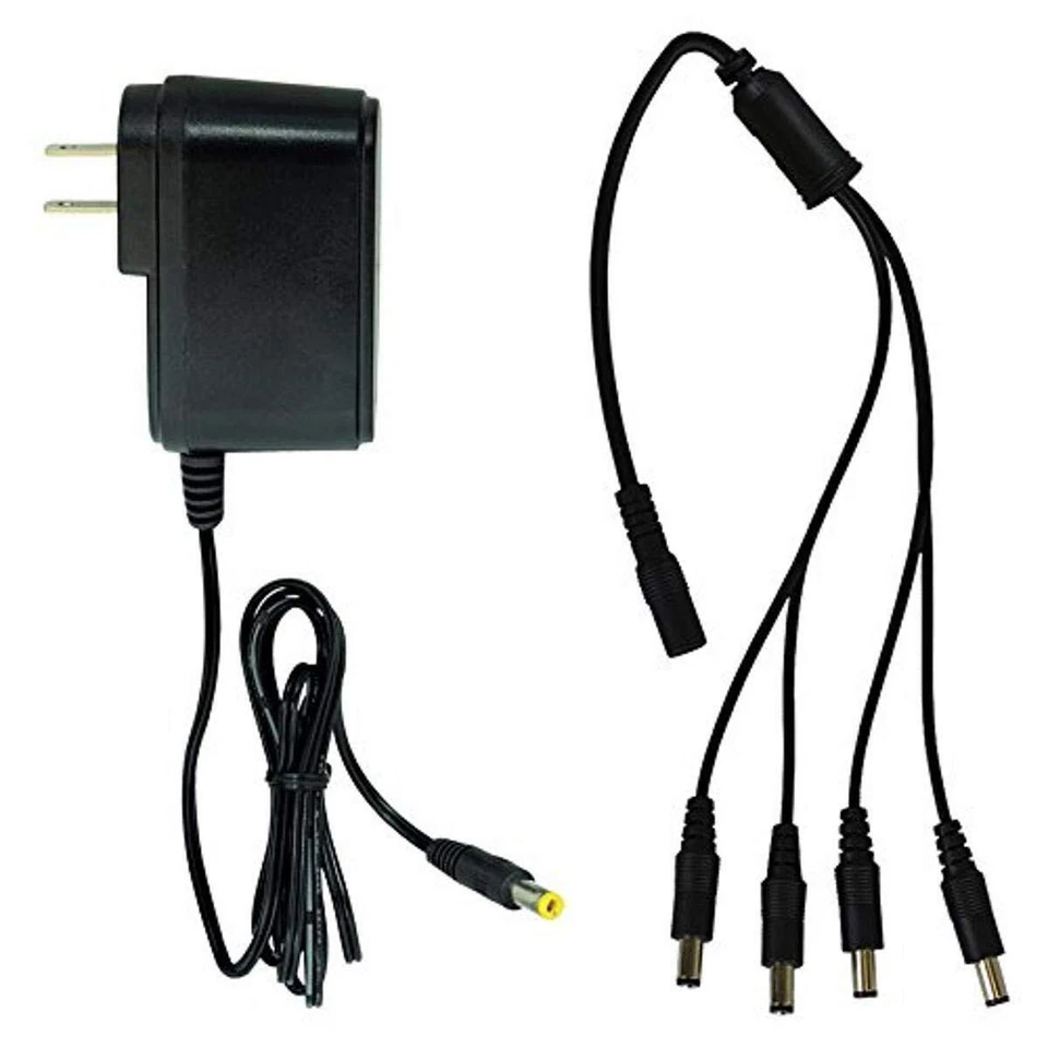 SPF-CAMP-2A Camera Adapter with 4-Way Power Splitter Black - Image 1 of 4