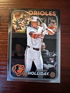 2024 Topps Chrome Base - #88 Jackson Holliday (RC) Orioles - Picture 1 of 1