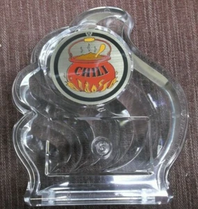 chili pot insert trophy clear acrylic holder cook-off - Imagen 1 de 1