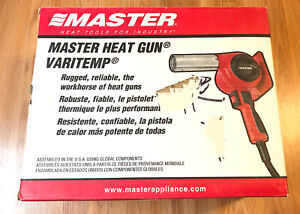 Master Appliance HG-302D Industrial Heat Gun 800° F, 220V, 1320W New Open Box