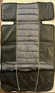 Eddie Bauer Padded Seat Protector, Use Under Car Seats Or On Its Own! Black/Grey - Picture 1 of 4