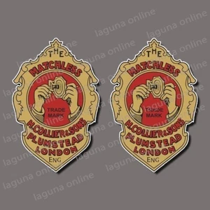 Matchless Logo Gloss Weatherproof Decal Sticker 2 - Picture 1 of 1