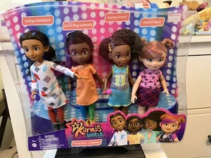 karmas world the go girls Doll Set 4 Doll Slumber Lot - Picture 1 of 7