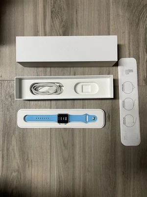 Apple Watch Series 1 Sport 38mm Aluminum Case, Bands, OG Box - (MLCG2LL/A) - Image 1 of 4