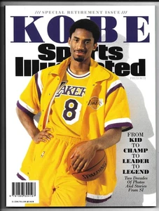 SPORTS ILLUSTRATED KOBE BRYANT SPECIAL RETIREMENT ISSUE TRIBUTE MAGAZINE 2016 - Picture 1 of 2