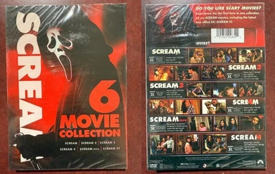 Scream: The Complete 6-Movie Collection (DVD, 6-Disc, Box-Set) - Image 1 of 3