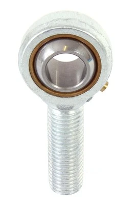 POS12LX1.25 12mm Rose Joint Male Rod End Bearing M12X1.25 Left Hand RVH