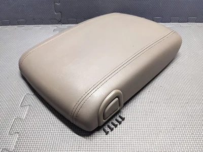 GMC Yukon & Sierra Denali 2003-2006 beige consola central tapa reposabrazos cuero Foto 1 de 4