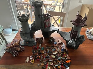 Playmobil 4836 + 4835 + 4847 + viel Zubehör Ritterburg Drachen Burg Konvolut - Bild 1 von 17