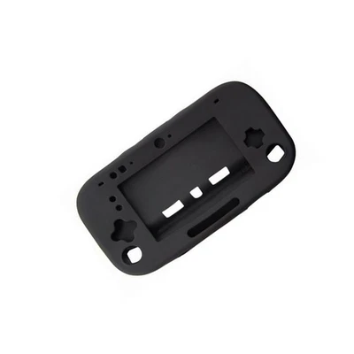Black Silicone Cover Case Protective For Wii U Gamepad Wireless Controller yy - Image 1 of 4