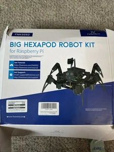 Zestaw robotów Big Hexapod do Raspberry Pi 5 4 B 3 B + Zero 2 W, chodzenie, samodzielne bal... - Zdjęcie 1 z 2