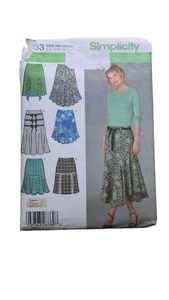 Simplicity 4753 Misses Skirts Hemline Flounce Variations Sewing Pattern Sz 14-22 - Picture 1 of 5