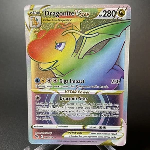 Dragonite VSTAR (Secret) Secret Rare Pokemon GO 081/078 NM - Picture 1 of 10