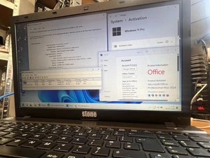 Ordinateur portable Stone i5-3230M 8 Go RAM 128 Go SSD Win11Pro Office 2024 ordinateur portable WiFi - Photo 1/9