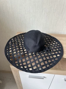 NWT 441$ Eugenia Kim Jodi Navy One Size Sun Hat - Picture 1 of 6