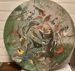Vtg 1972 Springbok Circular Puzzle Familiar Birds by WM Dilger PZL6039 NEW - Picture 1 of 4