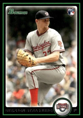 Bowman Draft Picks & Prospects 2010 #BDP1 Stephen Strasburg Foto 1 de 2