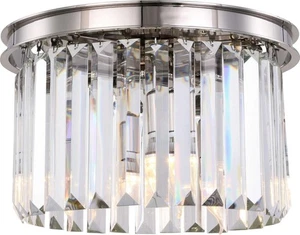 Sydney Flush Mount Crystal Ceiling Light – Elegant and Traditional - Picture 1 of 1